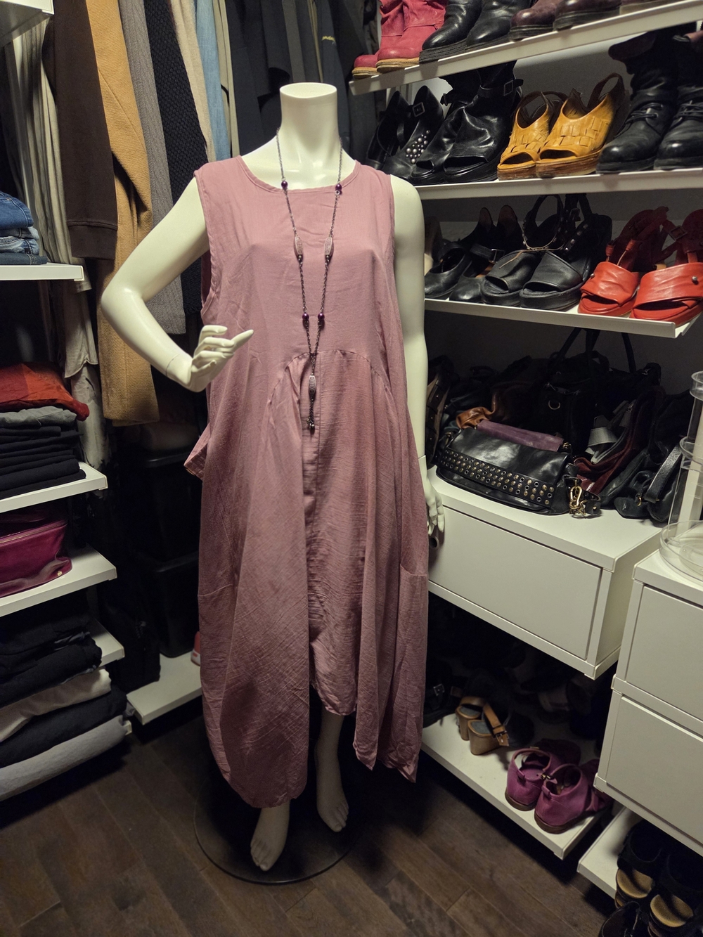 Boho Thaluta Rose Midi Dress